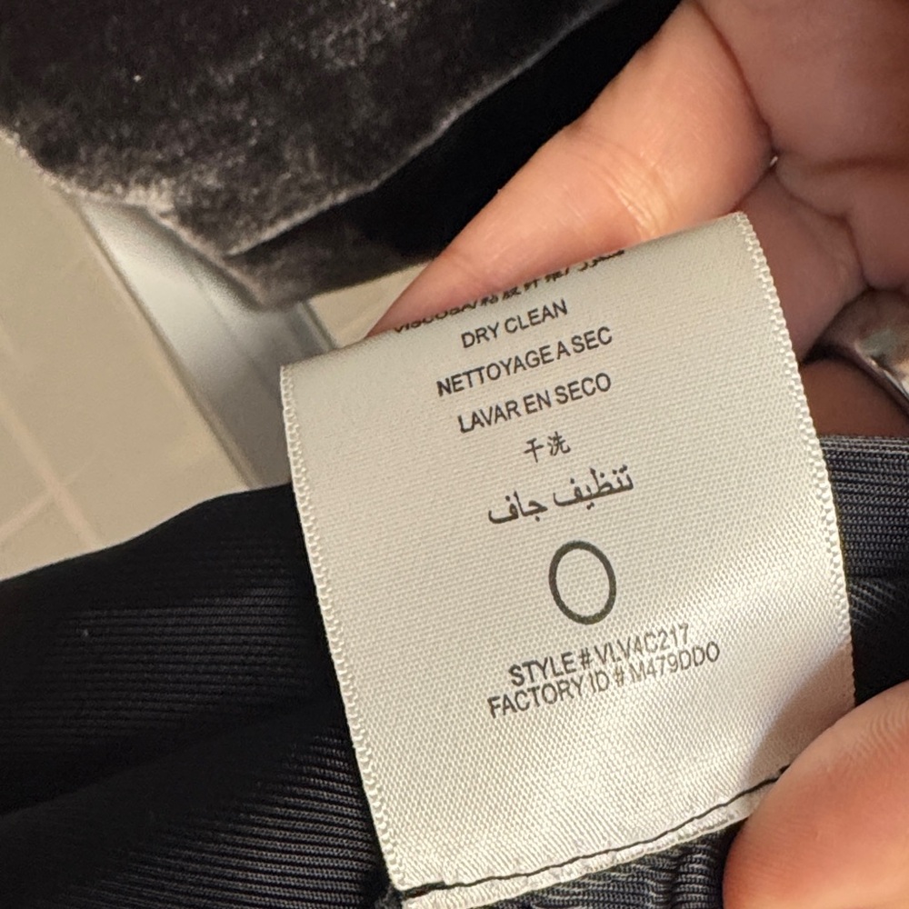 BCBGMaxAzria dark grey Velvet Blazer - Picture 7 of 13